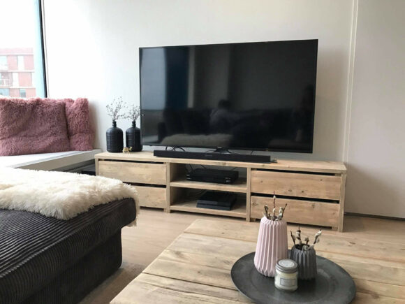 Steigerhouten TV meubel Mariposa