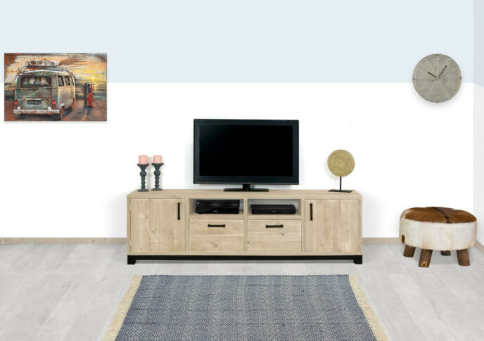 Steigerhouten TV meubel Amlin