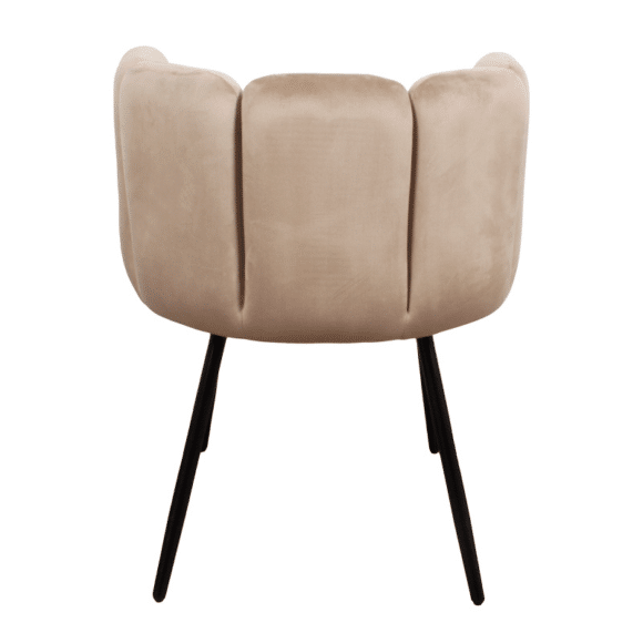 High five chair velvet - zand