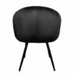 Bubble chair zwart achterkant