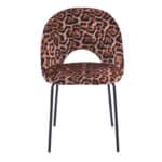 Cave chair leopard voorkant