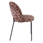 Cave chair leopard zijkant