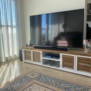 Landelijk tv-meubel 200 x 40 x 46 cm (OUTLET)