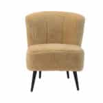 Fauteuil Lyla taupe teddy