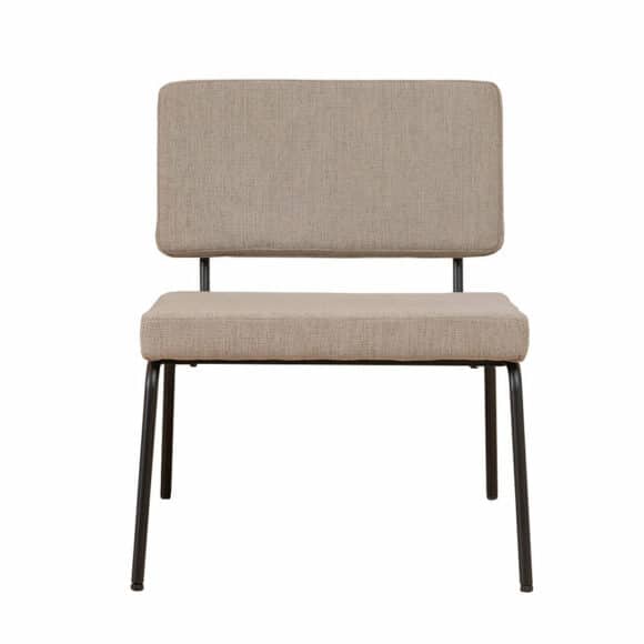 Fauteuil Espen taupe gerecycled polyester